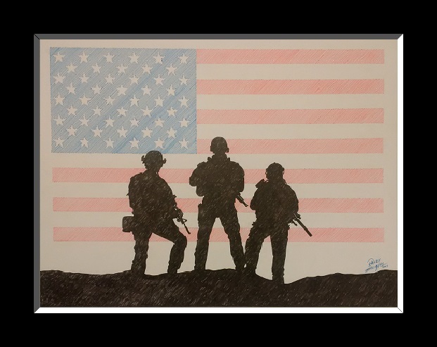 american military artwork