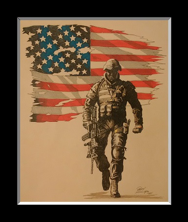 american military artwork